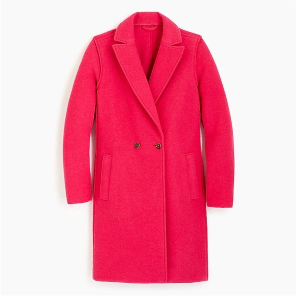 J.Crew Daphne Topcoat in Italian Boiled Wool 2P - Picture 2 of 13